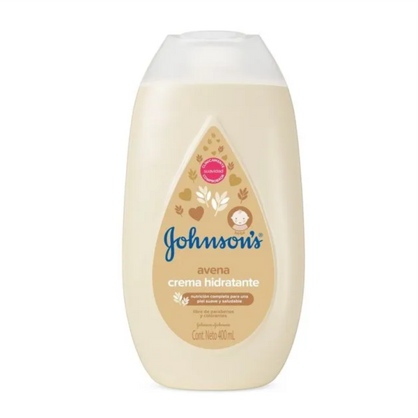 Crema Líquida JOHNSON’S® Baby de Avena 400 mL – Droguería Farma Economía