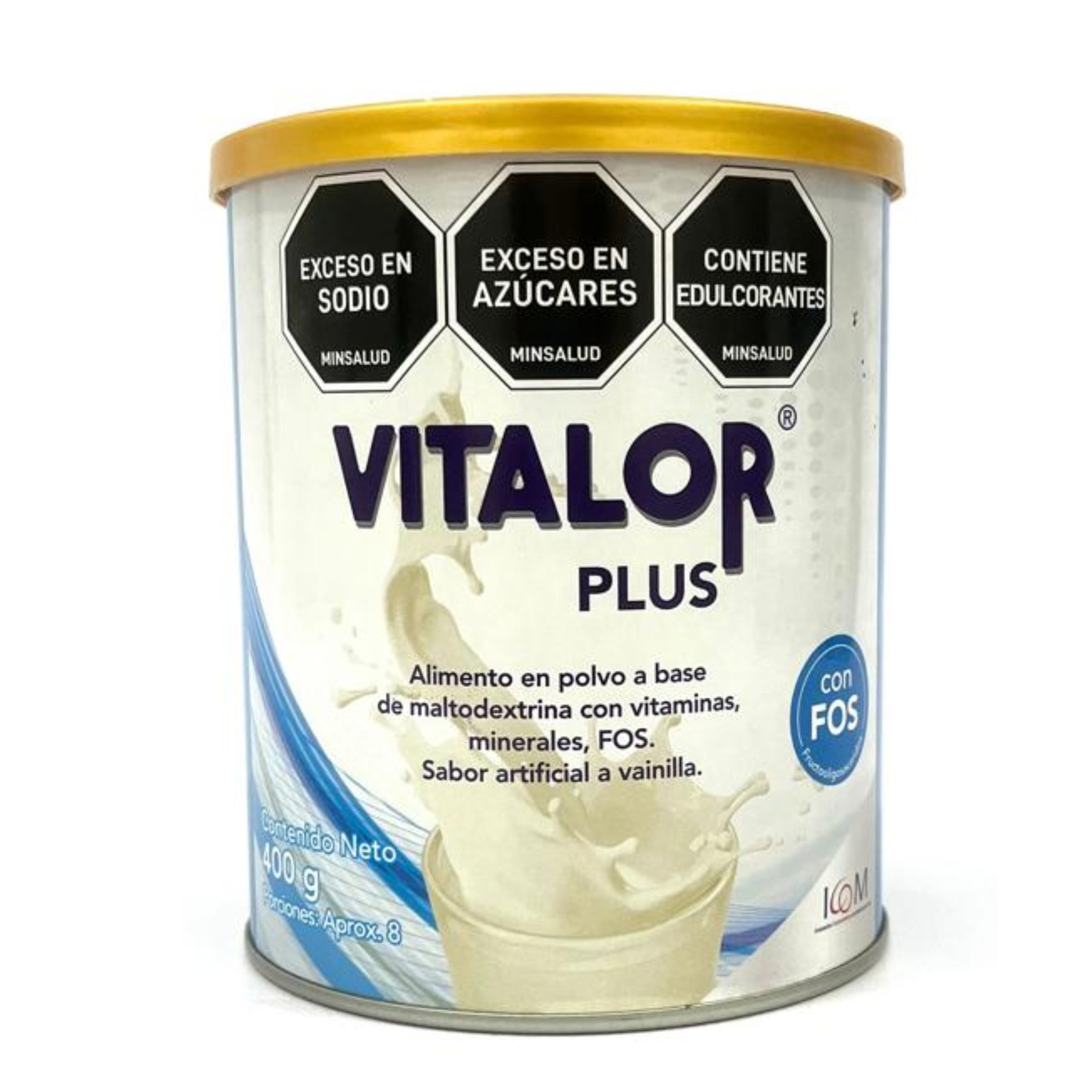 Vitalor Plus para Diabéticos Polvo 400g Vainilla