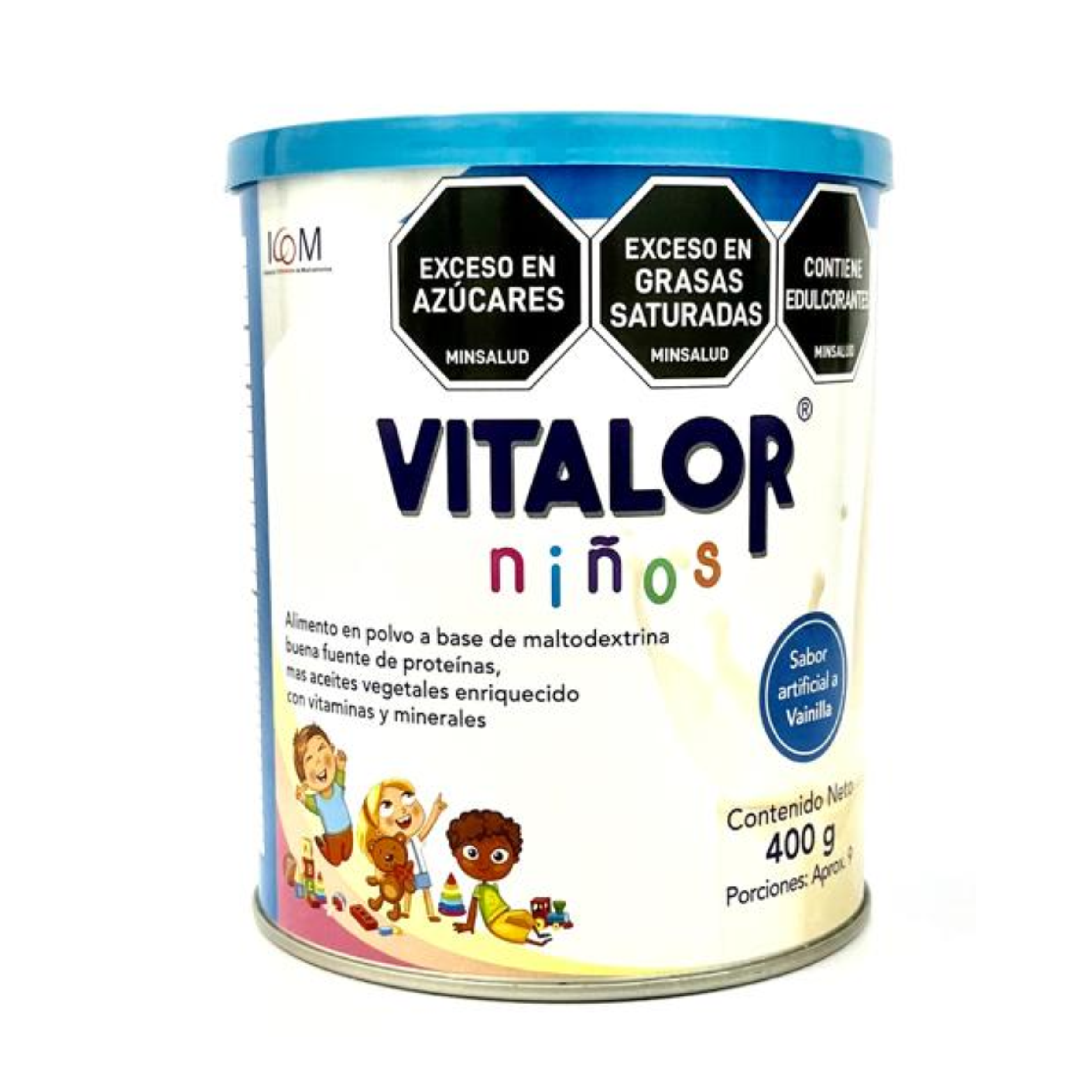 Vitalor Niños Polvo 400g sabor vainilla