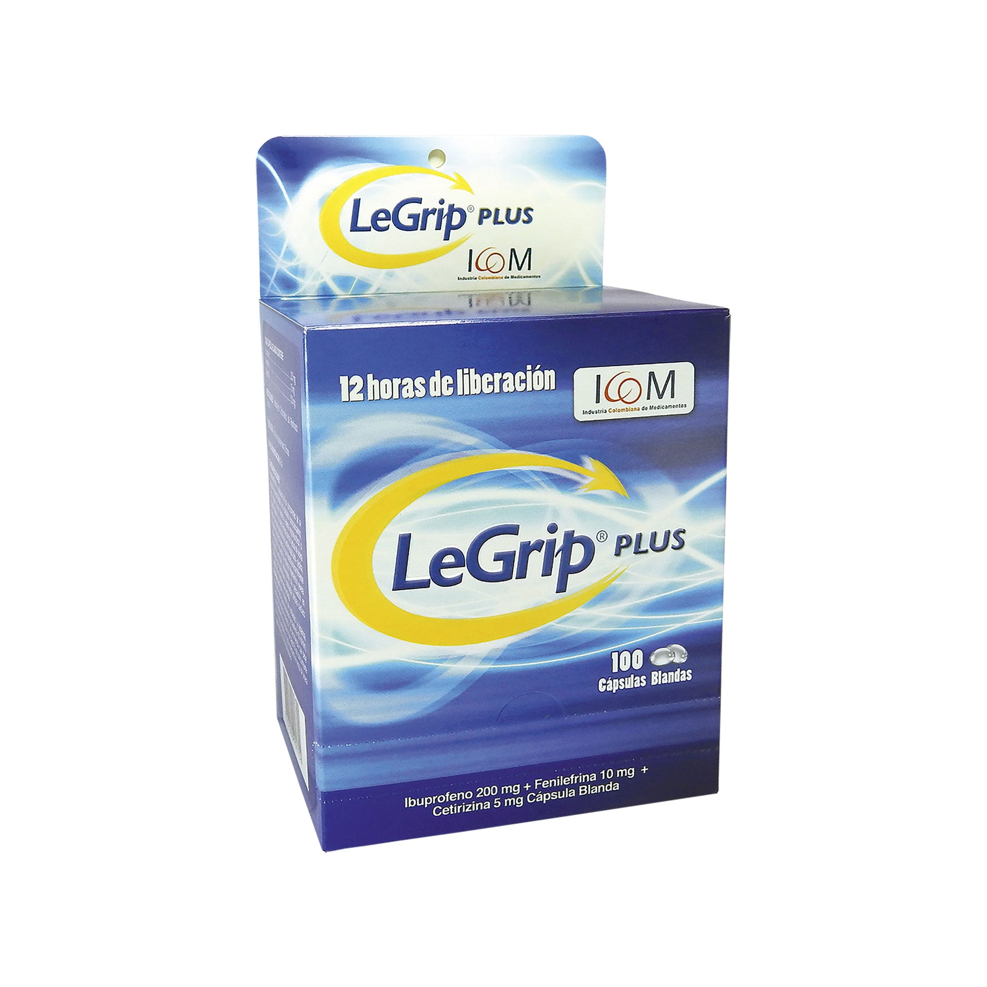 LeGrip Plus x 100 Cápsulas Blandas