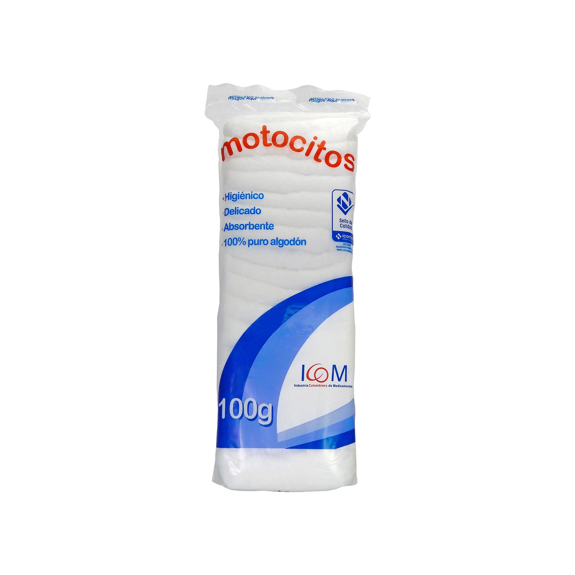 Algodón 100g Motocitos