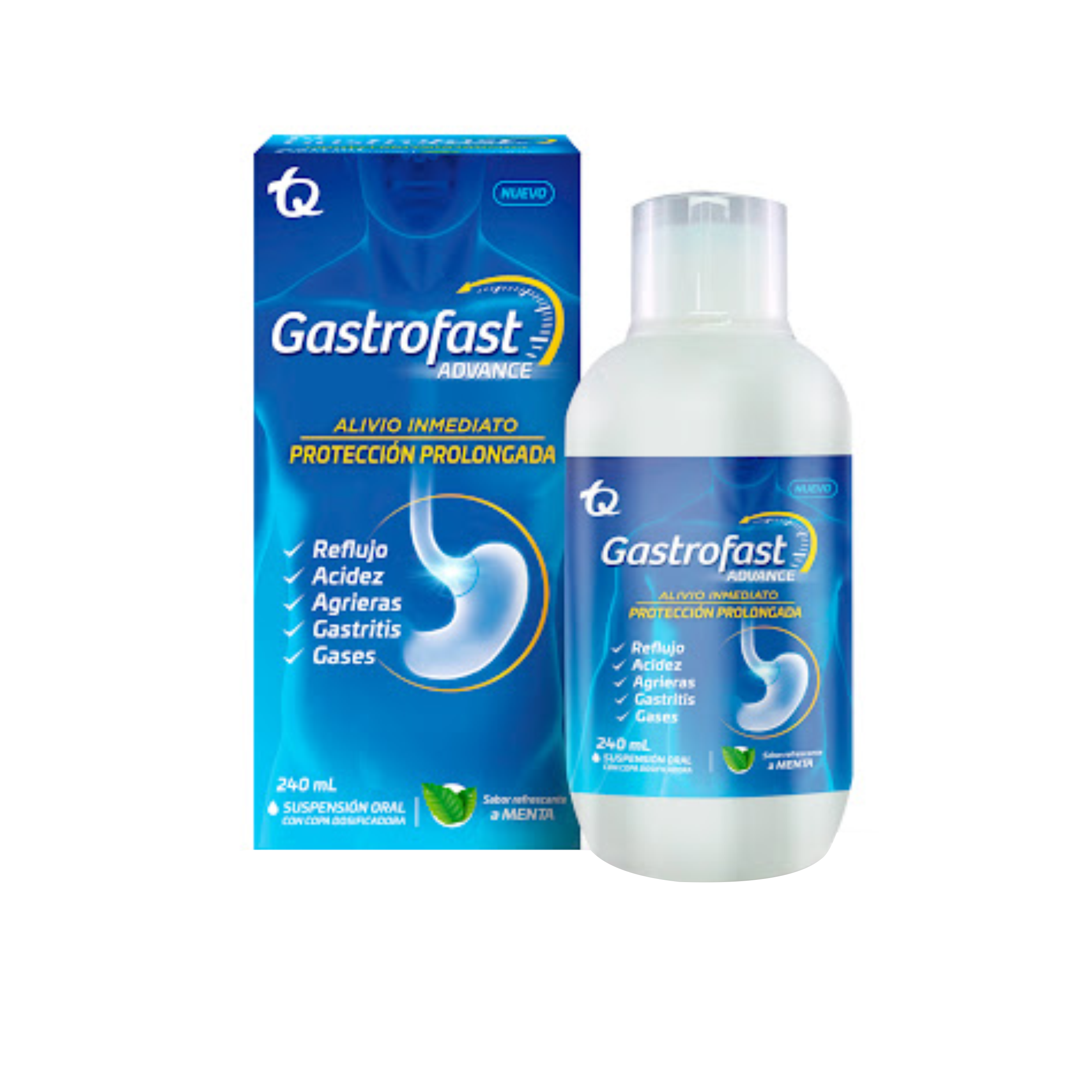 Gastrofast Advance Suspensión 240 mL Sabor a Menta