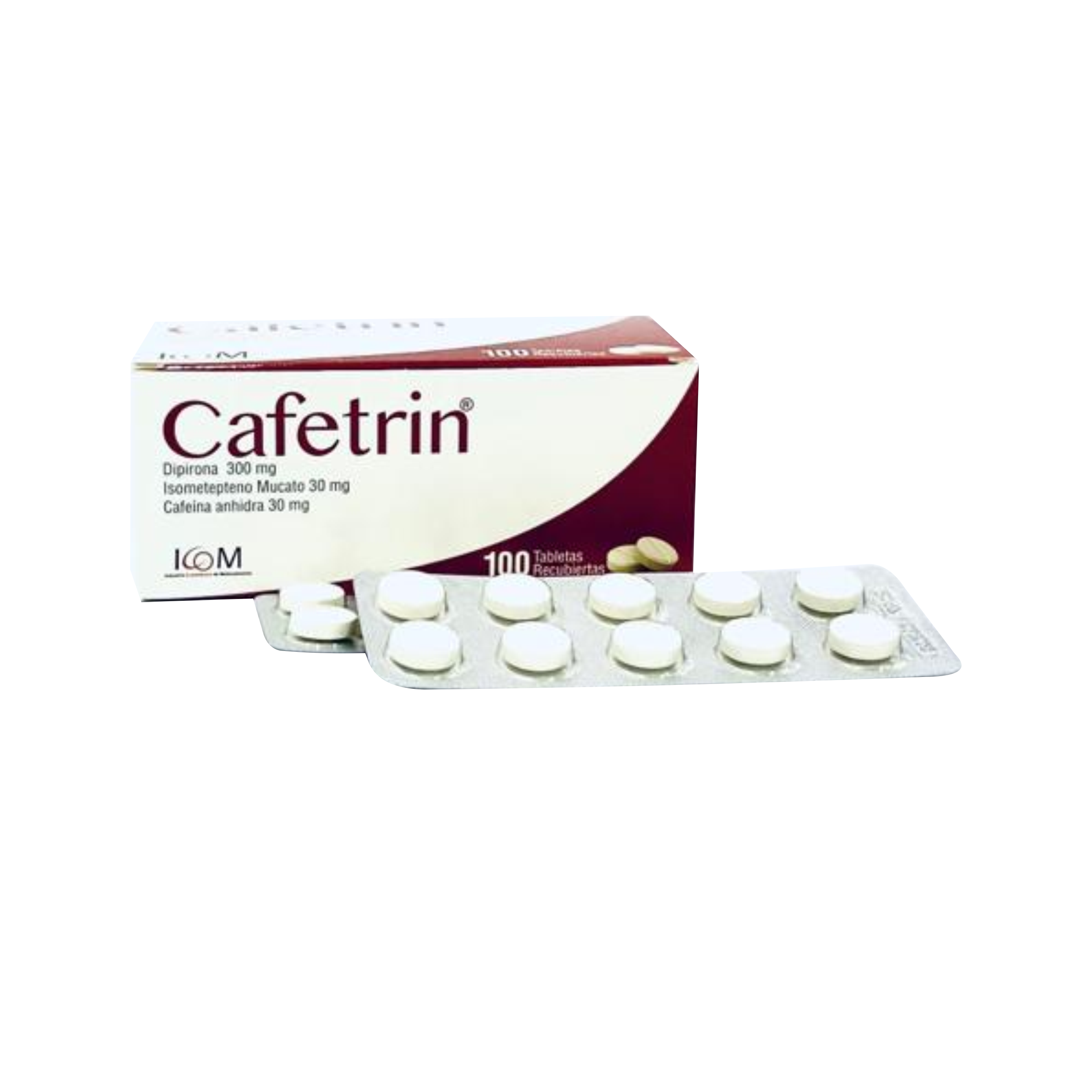 Cafetrin Caja x 100 Tabletas Recubiertas