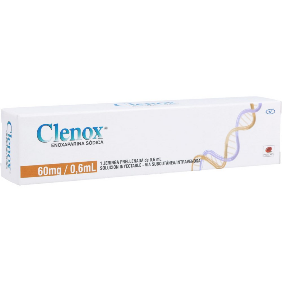 Clenox Jeringa Prellenada 60 mg / 0.6 m