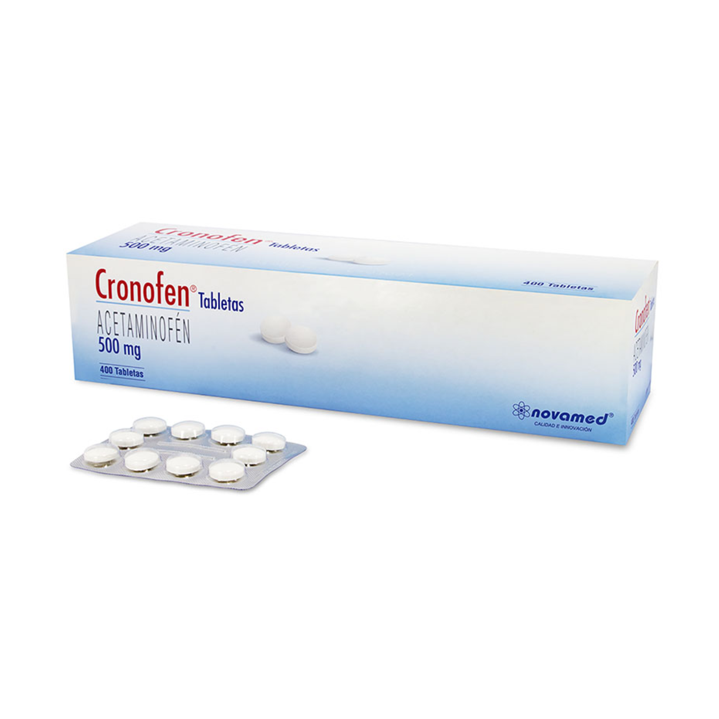 Cronofen 500 mg Tabletas Caja de 400
