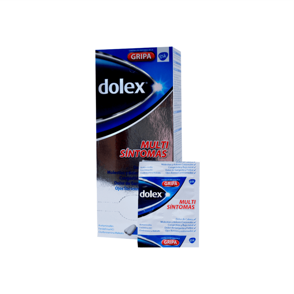 Dolex Gripa Caja de 100 tabletas