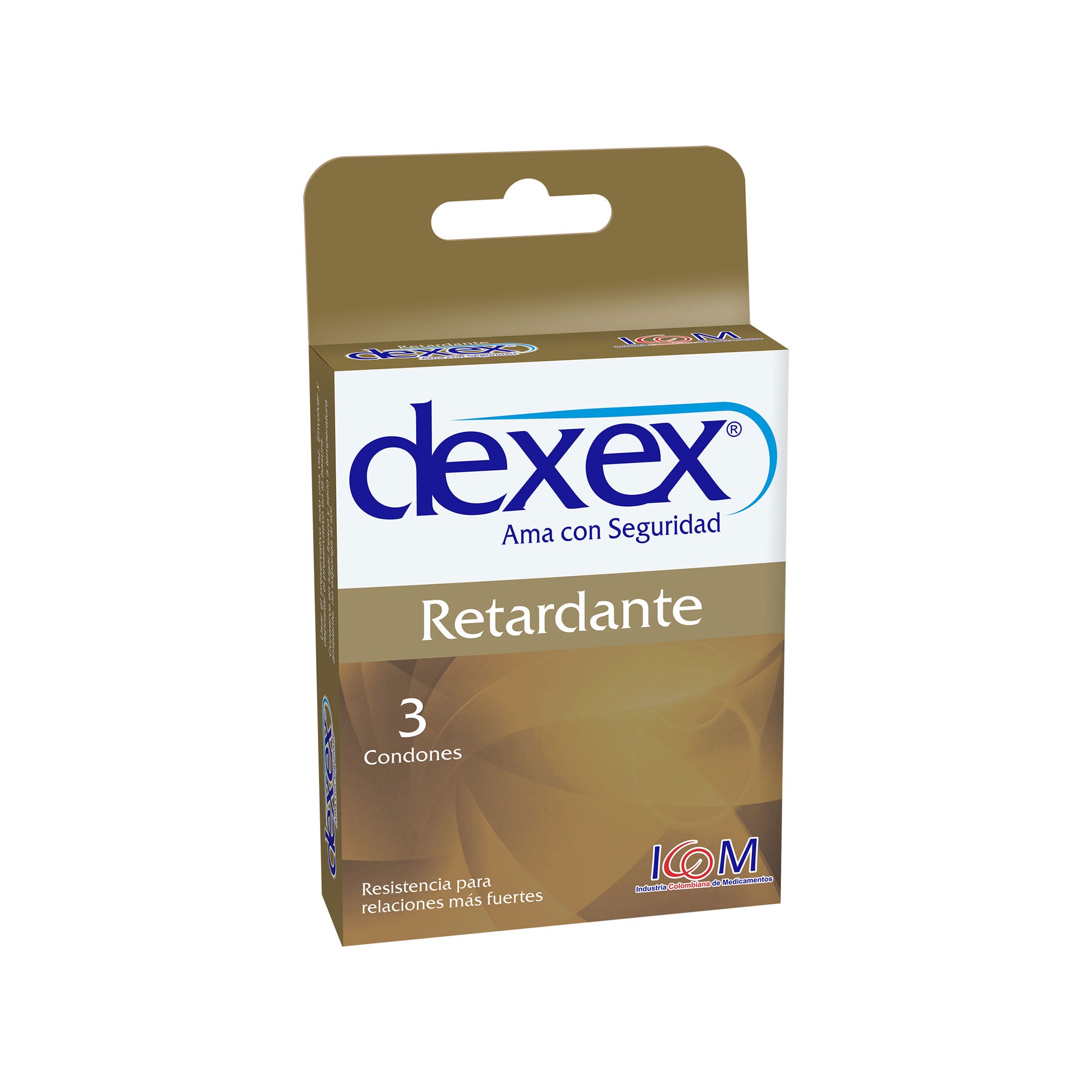 Preservativos Dexex Retardante x 3 Unidades
