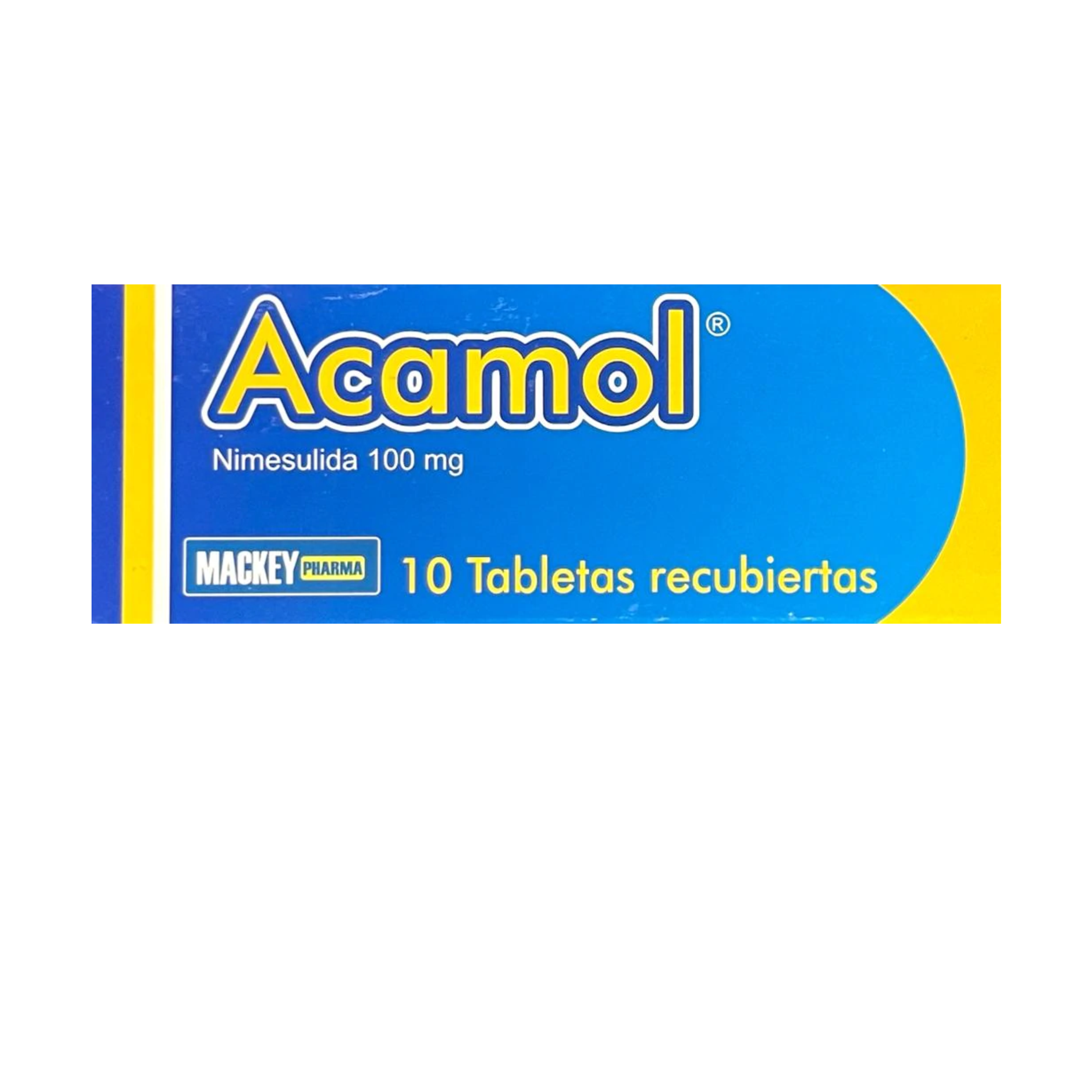 Acamol 100 mg x 10 Tabletas