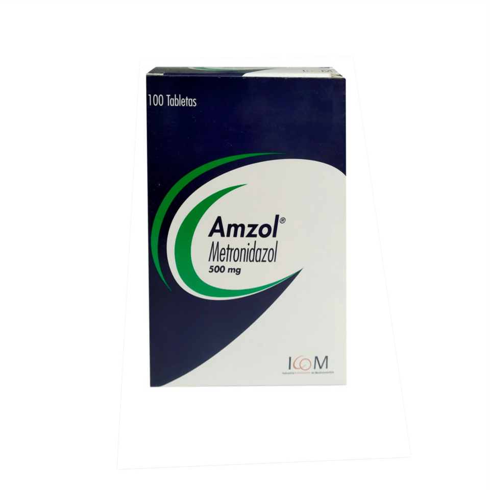 Amzol 500 mg Caja x 100 Tabletas
