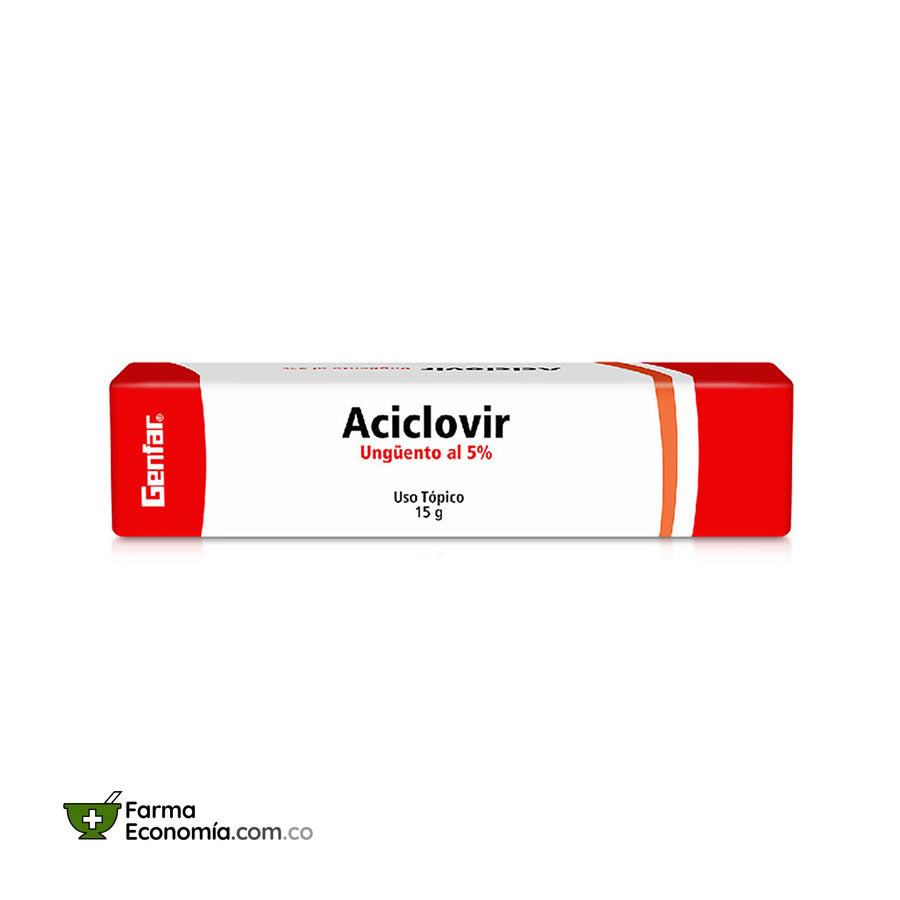 Aciclovir Ungüento Tópico al 5%