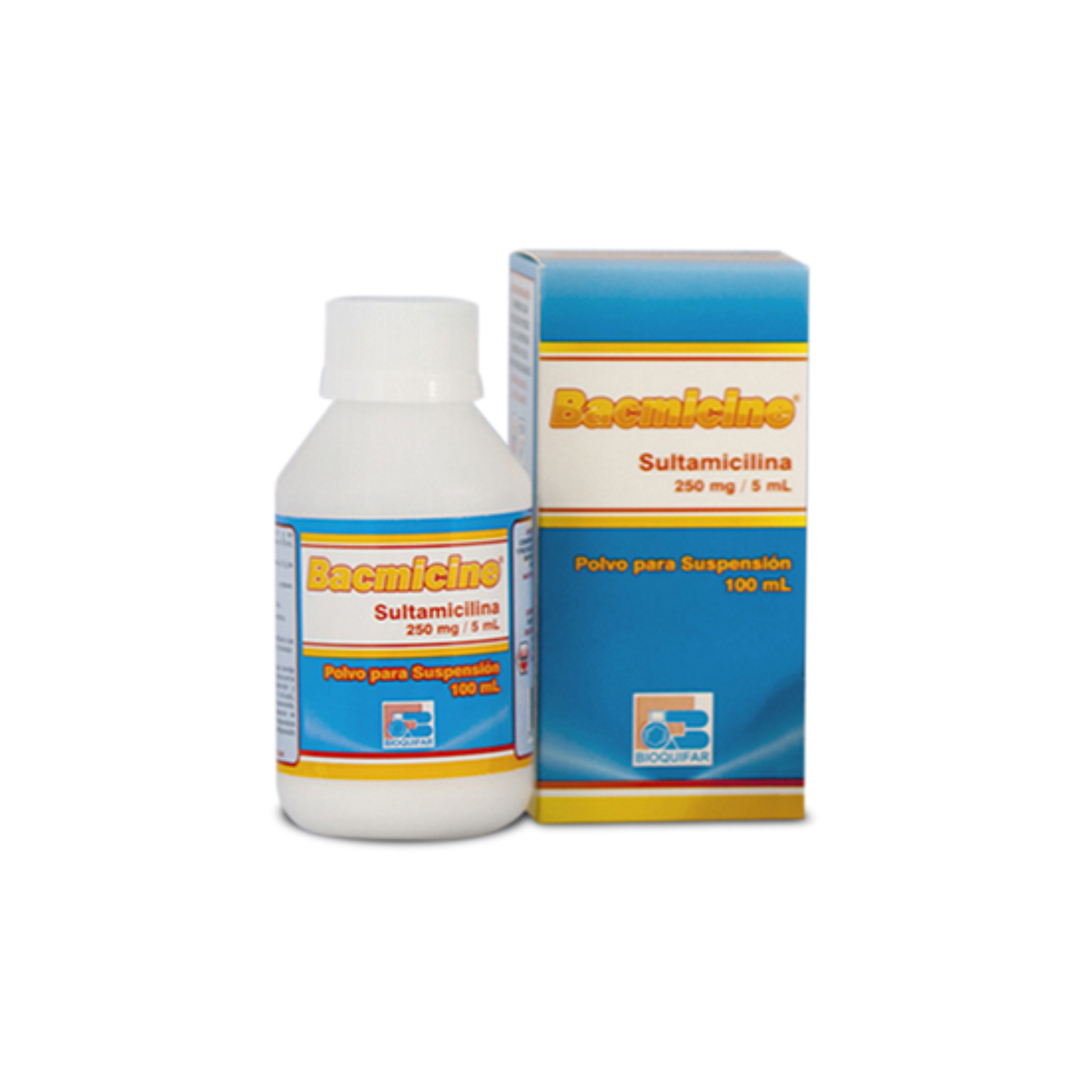 Bacmicine 250 mg / 5 mL Polvo para suspensión 100 mL
