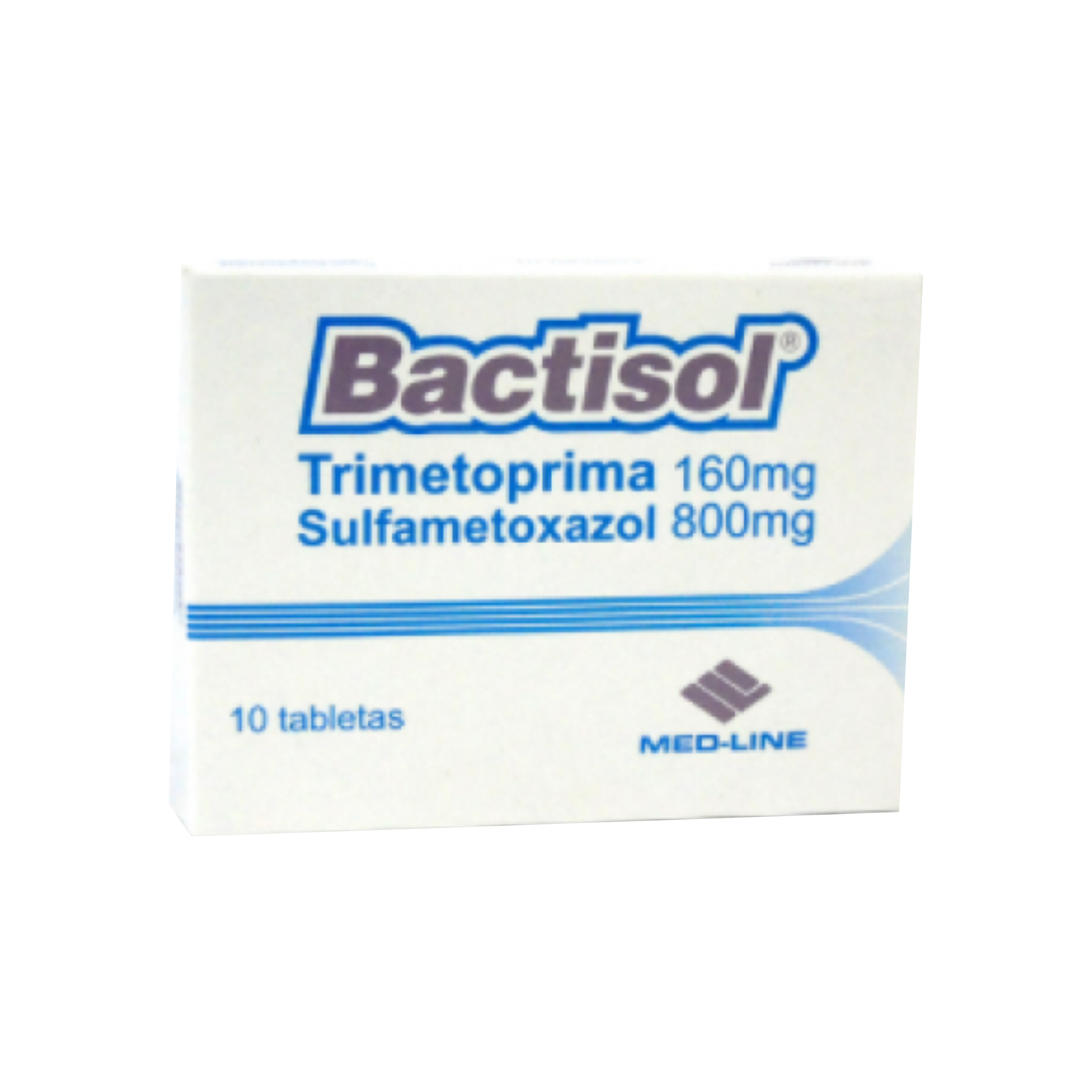 Bactisol 160 mg / 800 mg Caja x 10 Tabletas