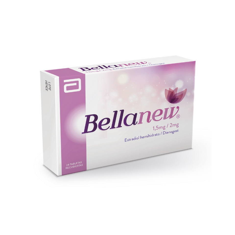 Bellanew 1,5 mg / 2 mg Caja x 28 Tabletas Recubiertas