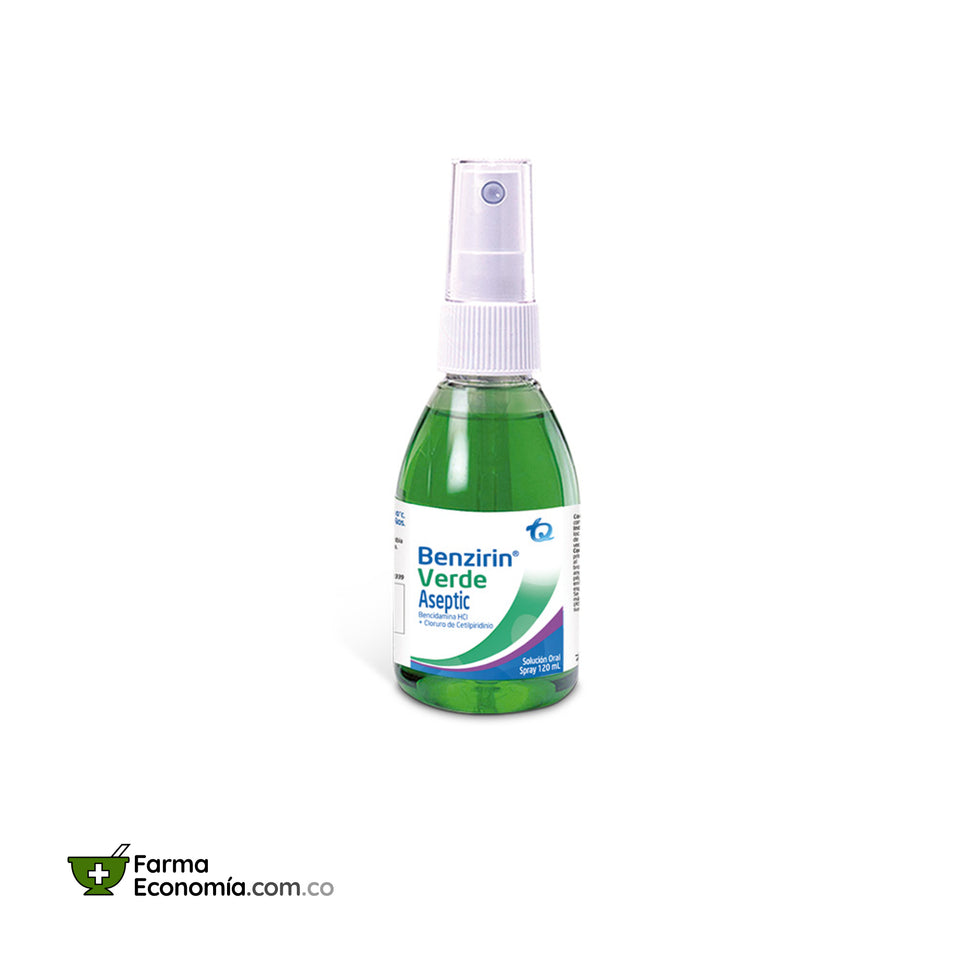 Benzirin Verde Spray 120 mL