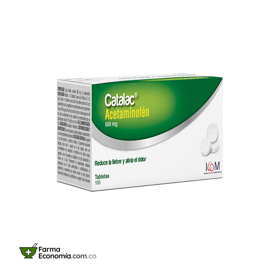 Catalac 500 mg x 100 Comprimidos
