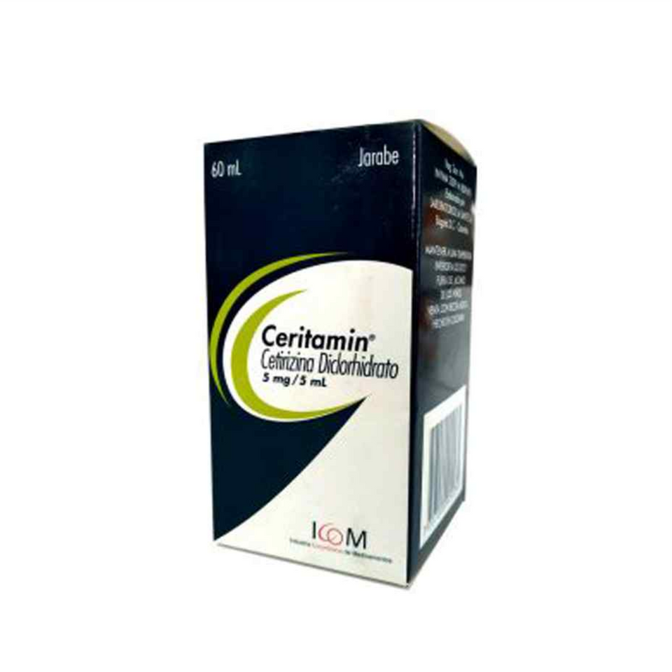 Ceritamin Jarabe 60 mL - 5 mg / 5 mL