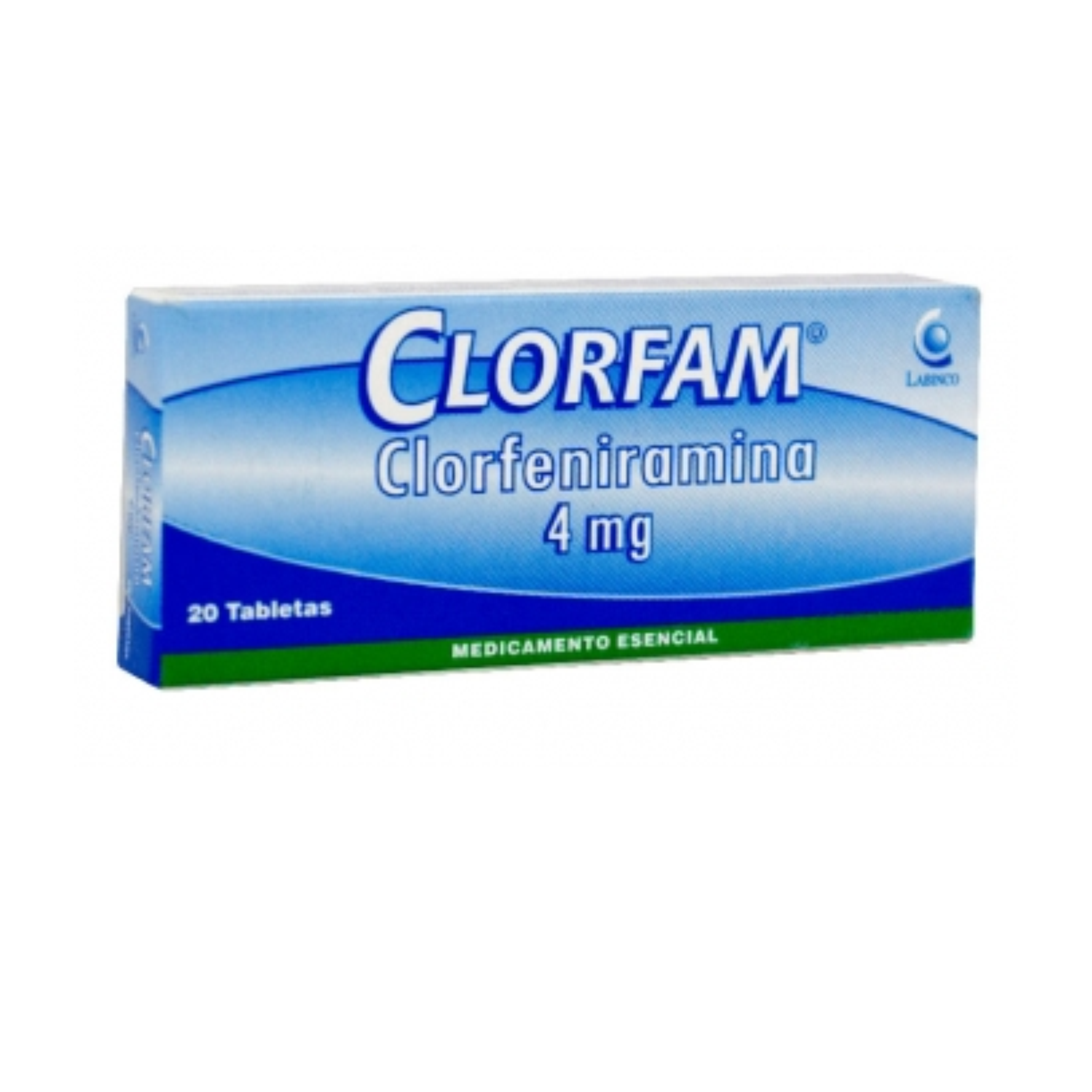 Clorfam 4 mg Caja x 20 Tabletas