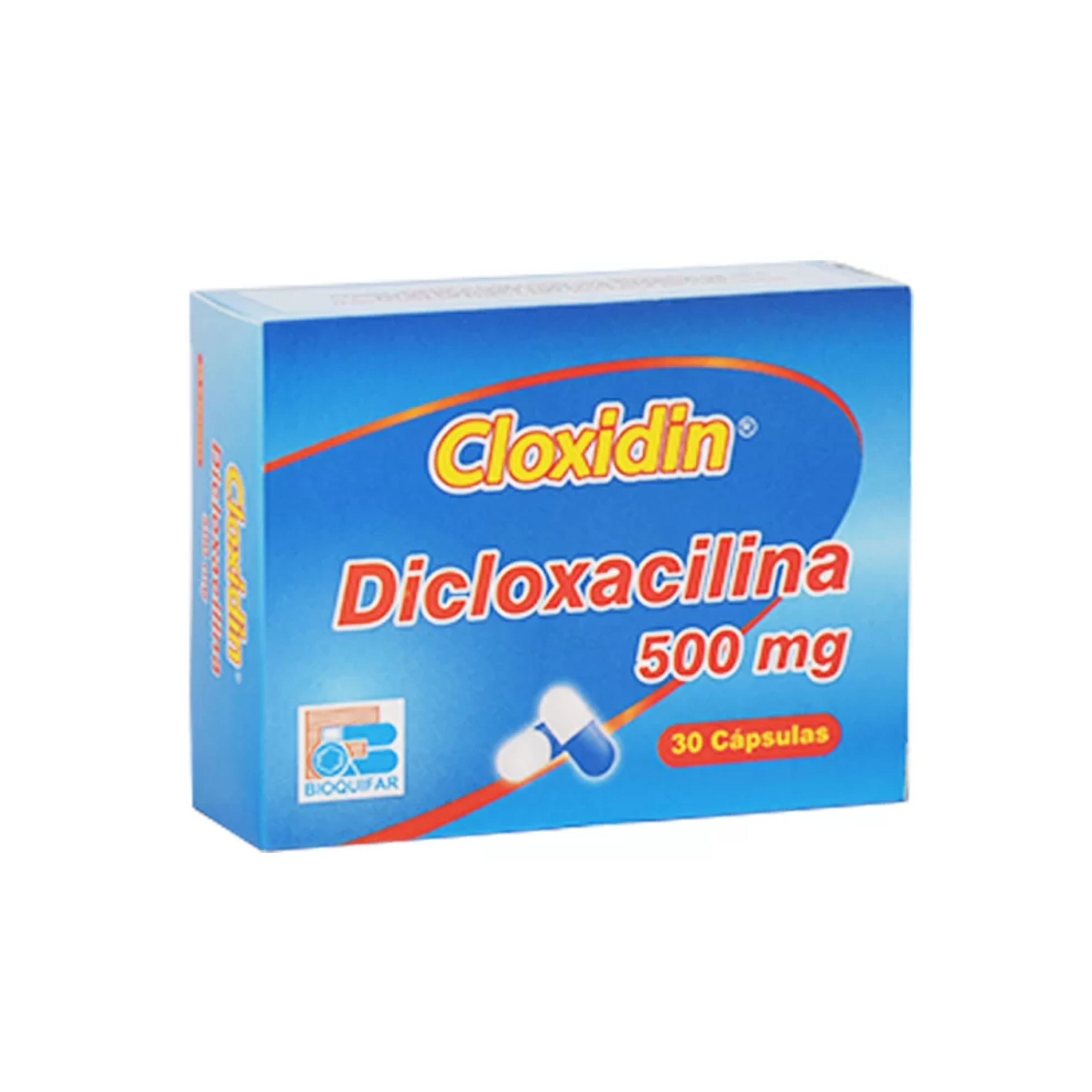 Cloxidin 500 mg Caja x 30 Cápsulas