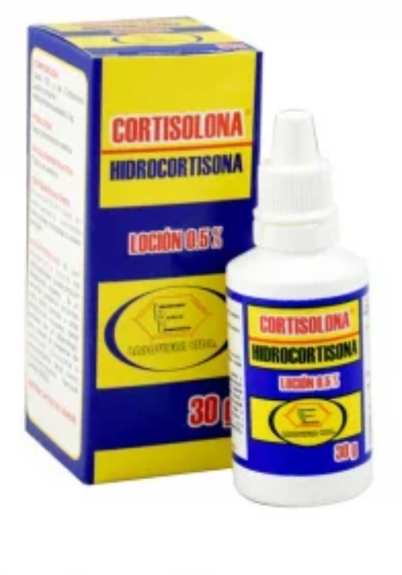 Cortisolona Loción 0.5% Gotero 30 mL / Uso Tópico (Externo)