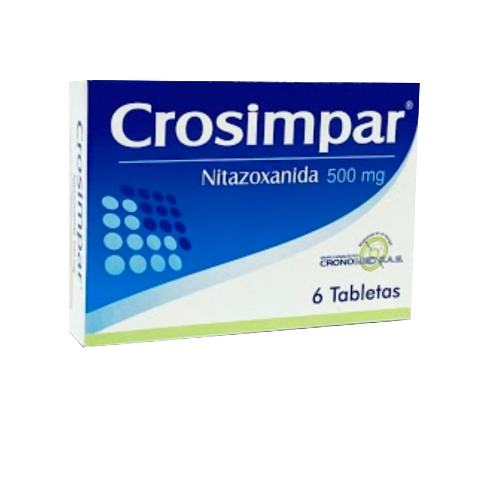 Crosimpar 500 mg x 6 Comprimidos