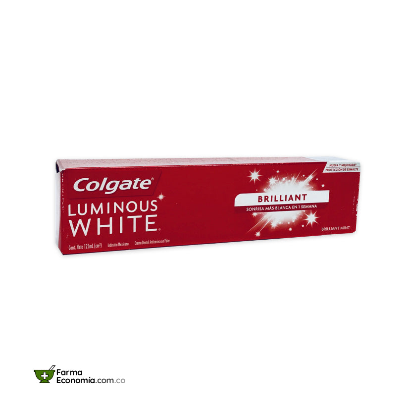 Crema Dental Colgate Luminous White 125 mL