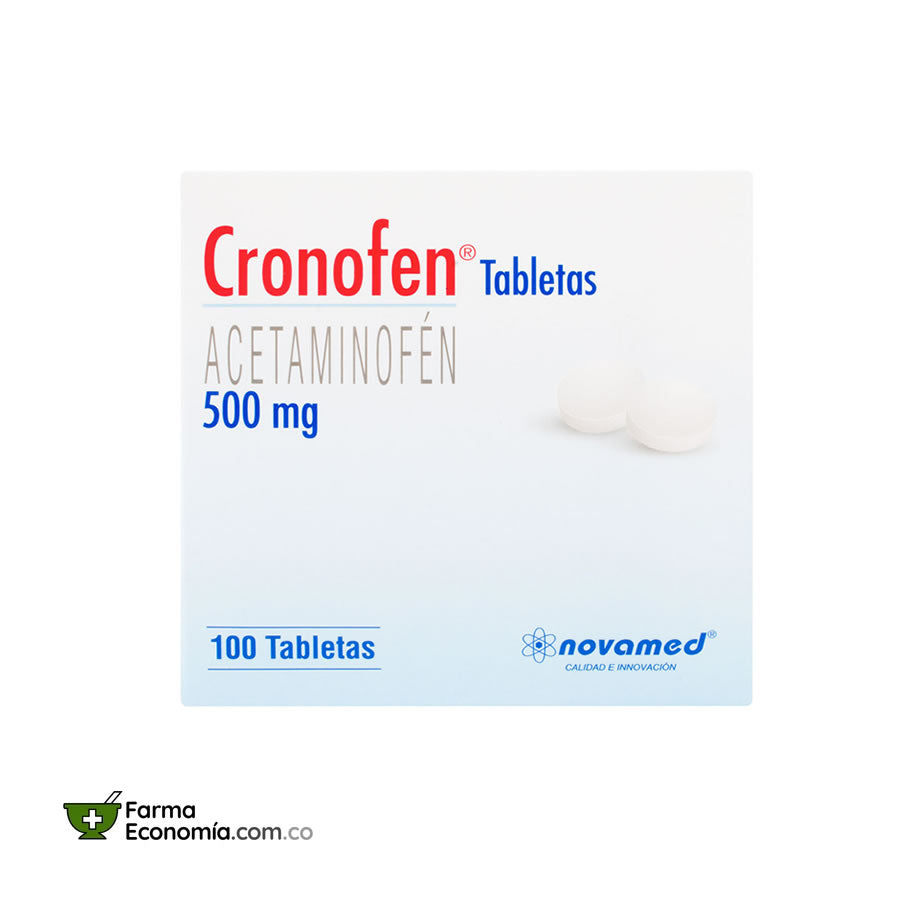 Cronofen 500 mg 100 Comprimidos