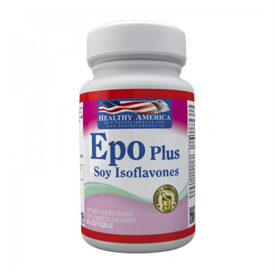 Epo Plus - Isoflavonas de Soya / 60 Softgels