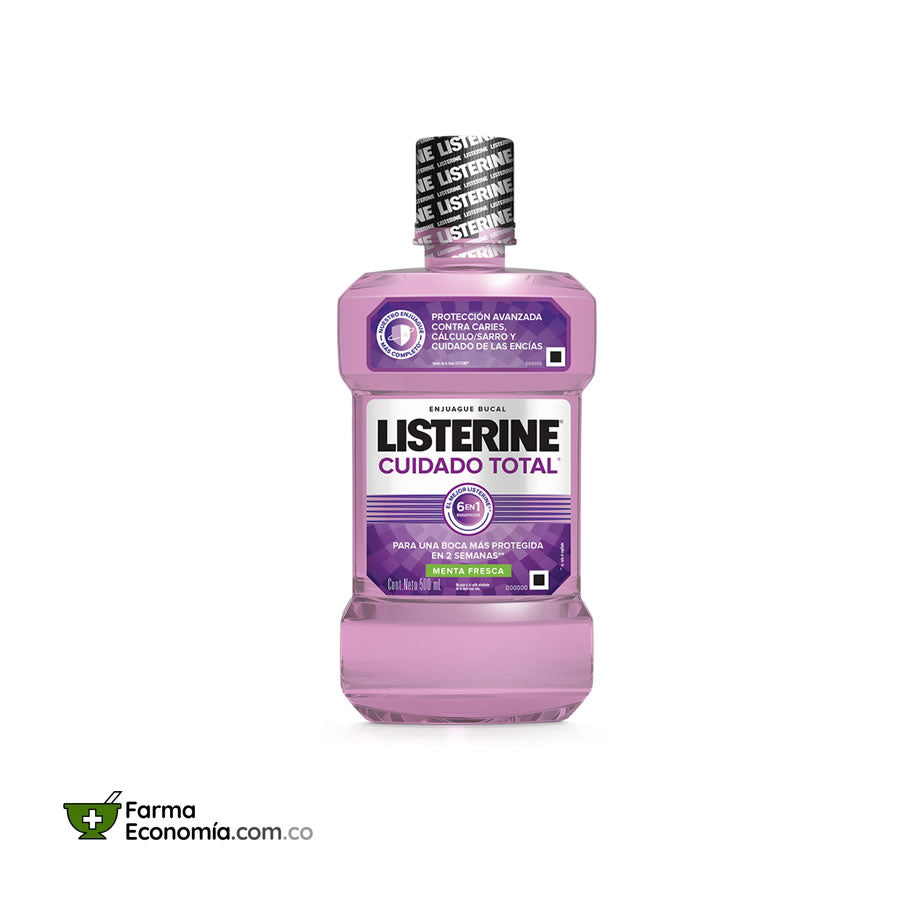 Enjuague Bucal Listerine Cuidado Total 500 mL
