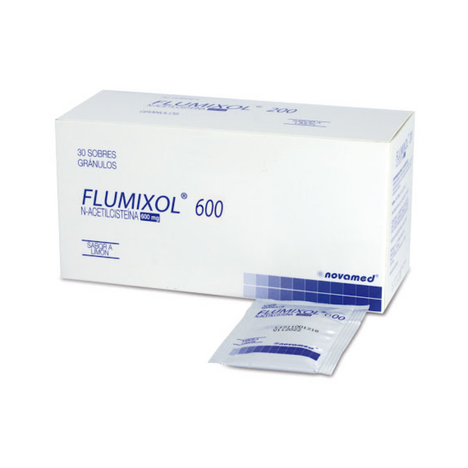 Flumixol 600 mg Caja x 30 Sobres