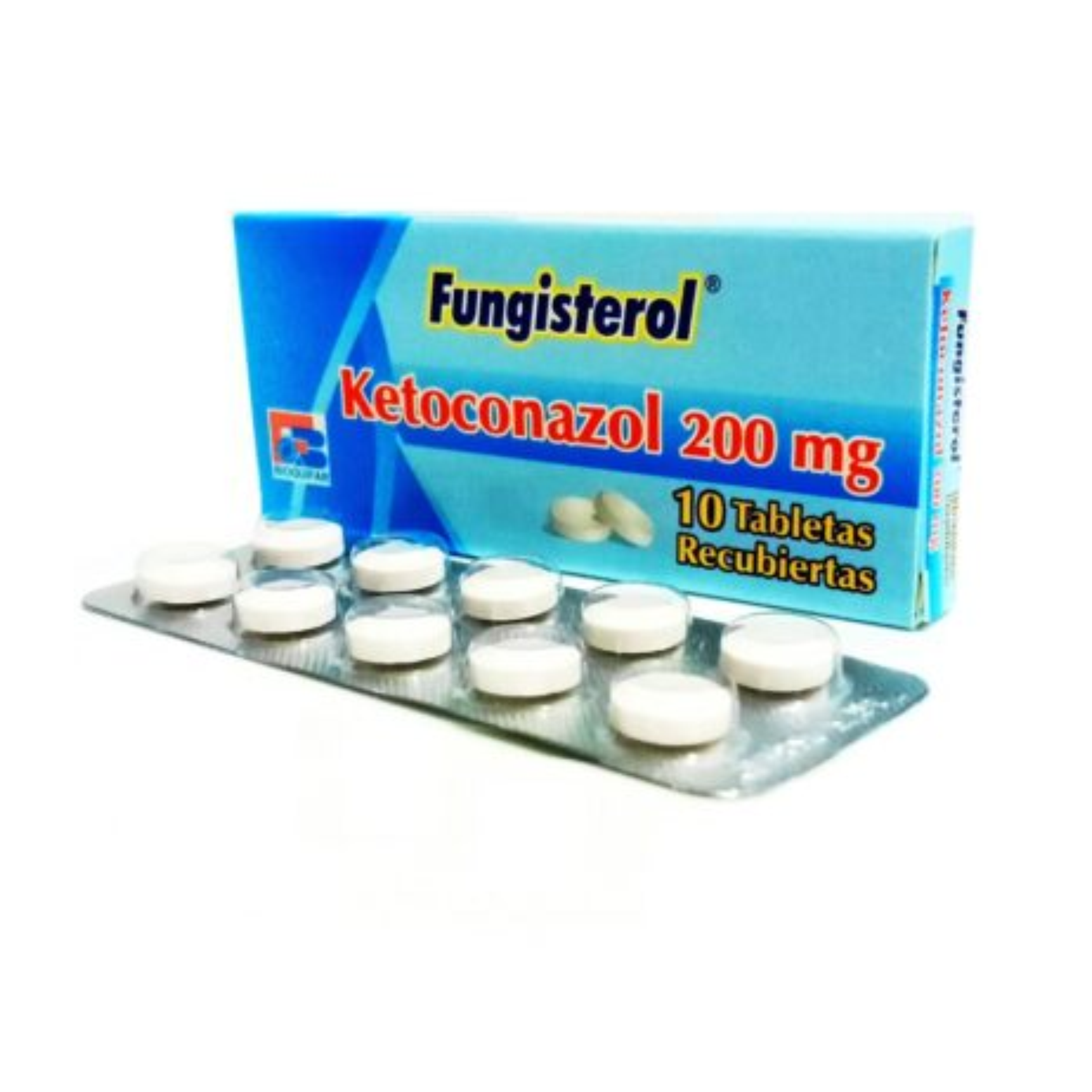 Fungisterol 200 mg Caja x 10 Tabletas Recubiertas