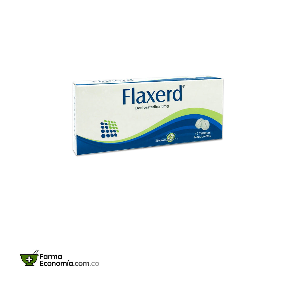 Flaxerd 5 mg x 10 Tabletas