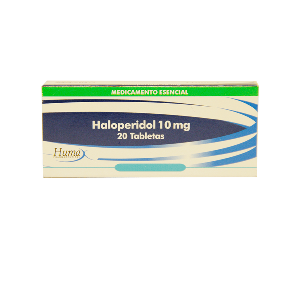 Haloperidol 10 mg Caja x 20 Tabletas