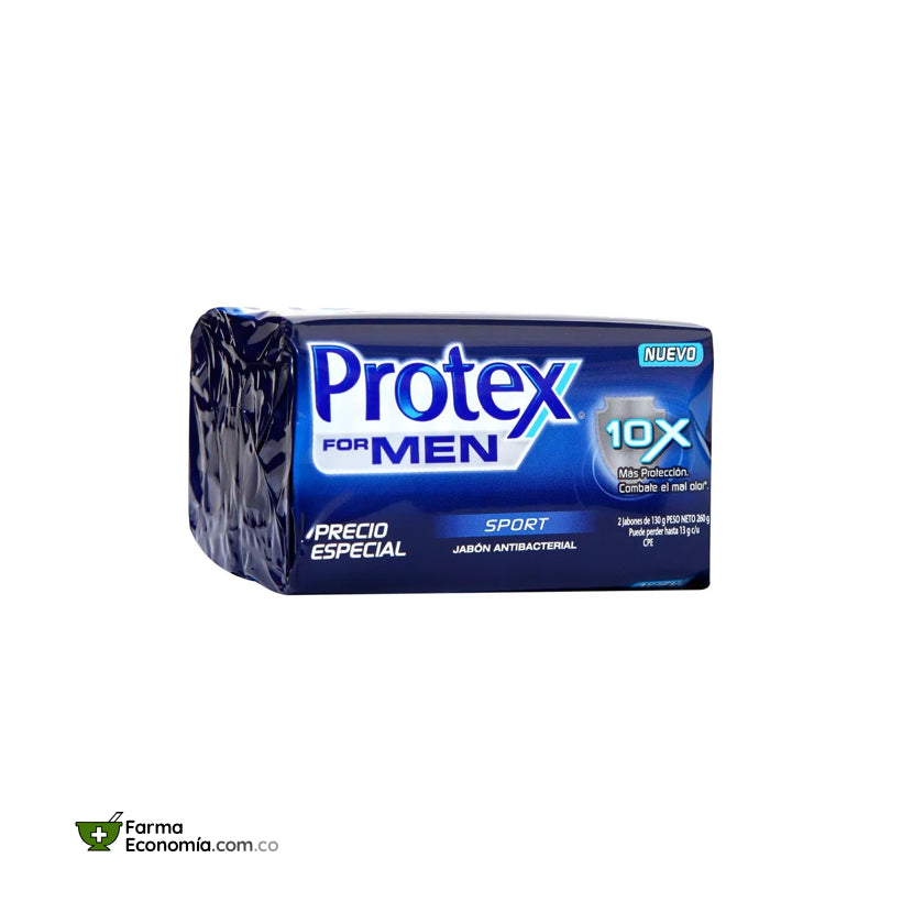 Jabón Protex For Men Sport 120g x 2 Unidades