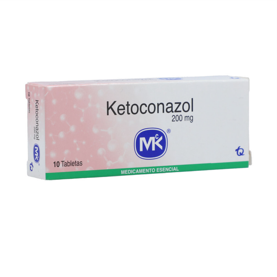 Ketoconazol 200 mg Caja x 10 Tabletas