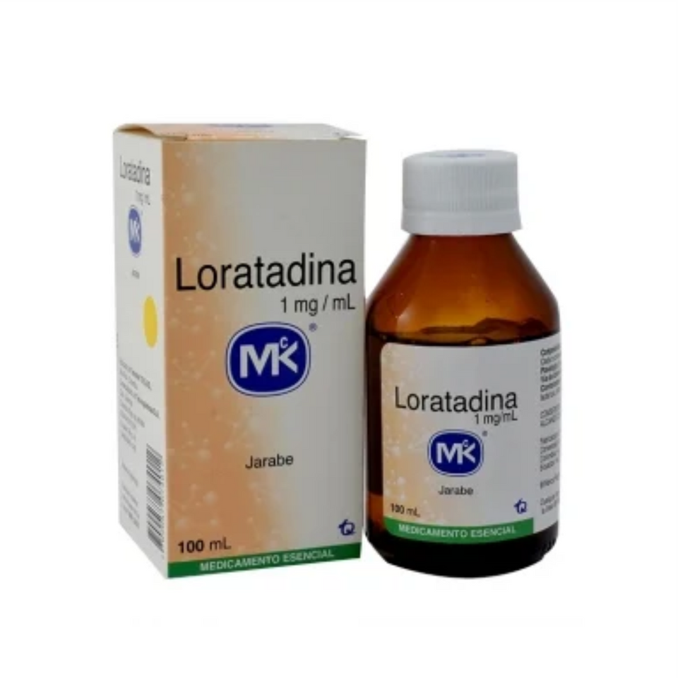 Loratadina Jarabe 1 mg/mL 100 mL