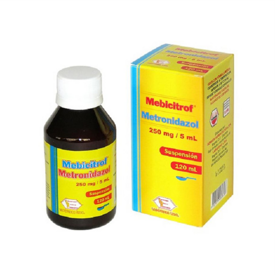 Mebicitrof 250 mg / 5 mL Suspensión 120 mL