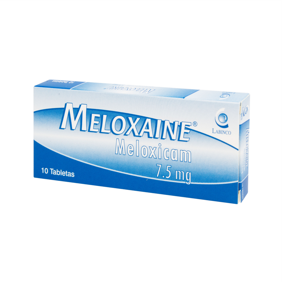 Meloxaine 7.5 mg Caja x 10 Tabletas