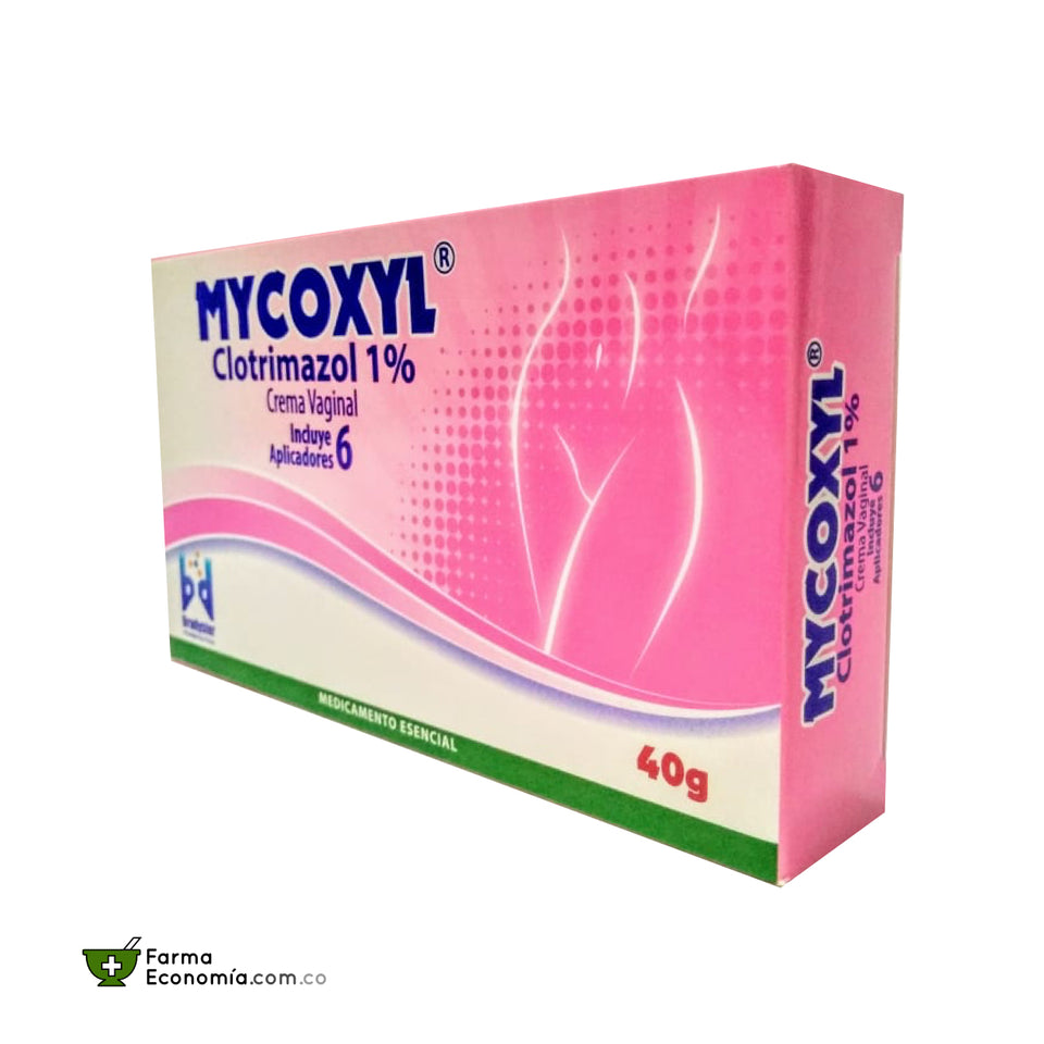 Mycoxyl Crema Vaginal 40g Clotrimazol 1% Bradyster Farma Economía Cali