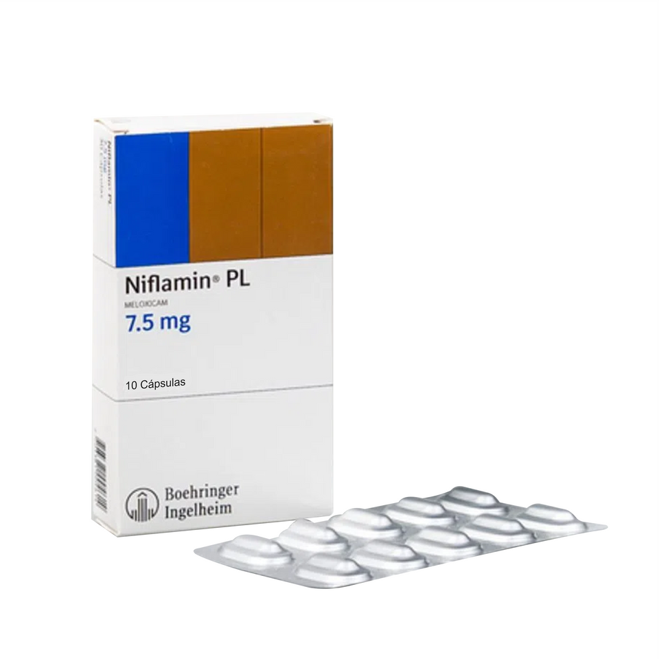 Niflamin PL 7.5 mg Sobre x 10 Cápsulas