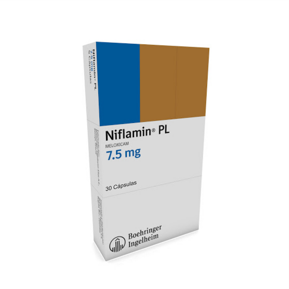Niflamin PL 7.5 mg x 30 Cápsulas