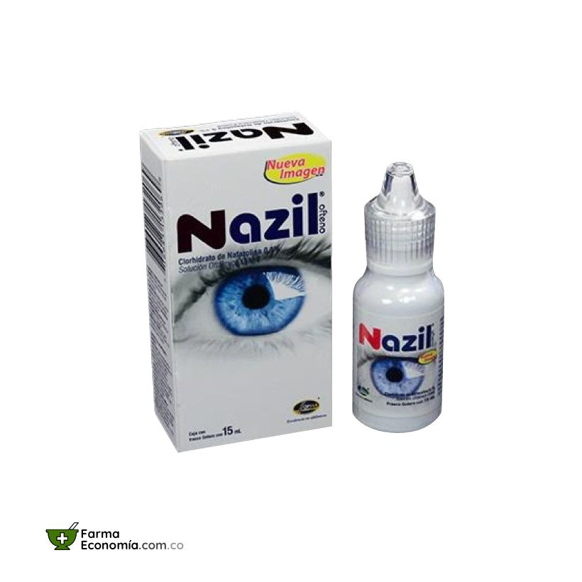 Nazil Ofteno Gotas 15mL Incobra Farma Economía Droguería Cali
