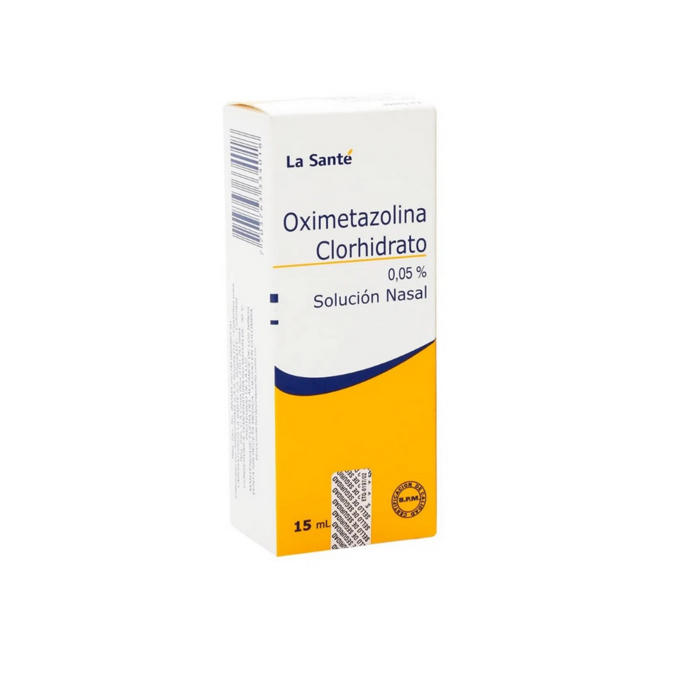 Oximetazolina Clorhidrato 0,05% Solución nasal 15 mL