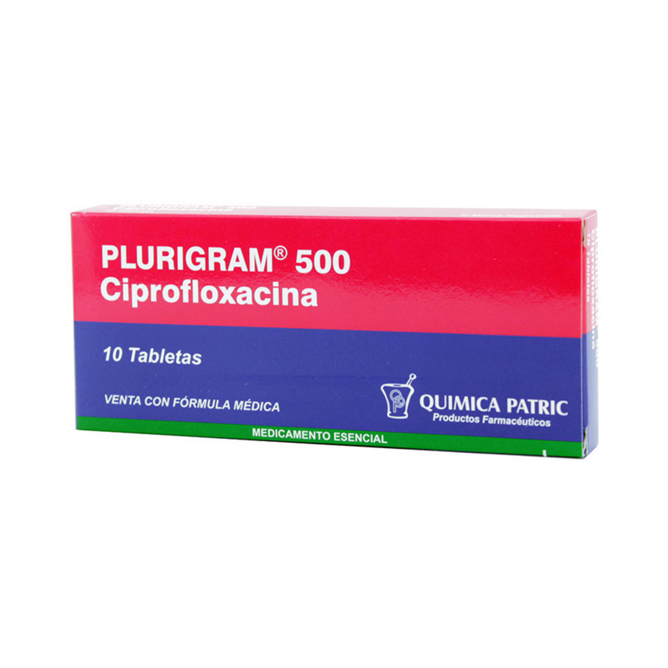 Plurigram 500 mg Caja x 10 Tabletas