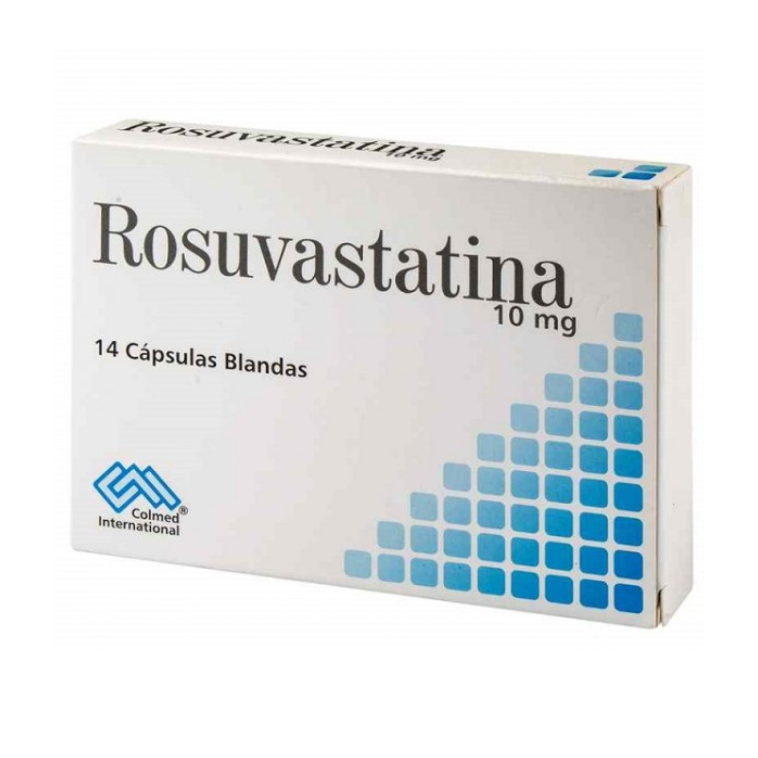Rosuvastatina 10 mg Caja x 14 Cápsulas Blandas