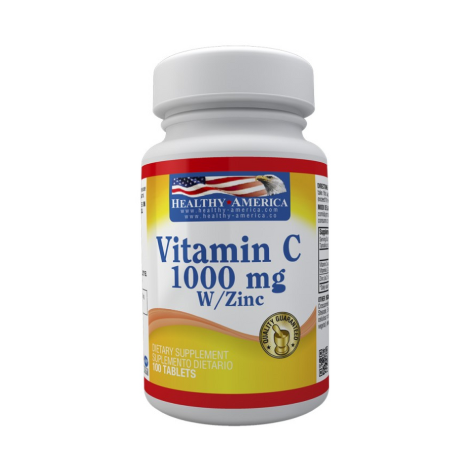 Vitamina C 1000 mg Frasco x100 Cápsulas