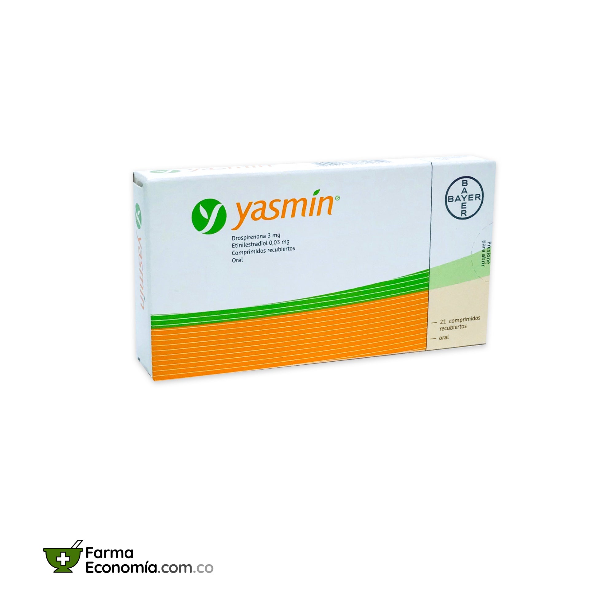 Yasmín x 21 Comprimidos Recubiertos