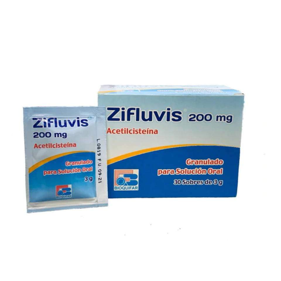 Zifluvis 200 mg Caja x 30 Sobres