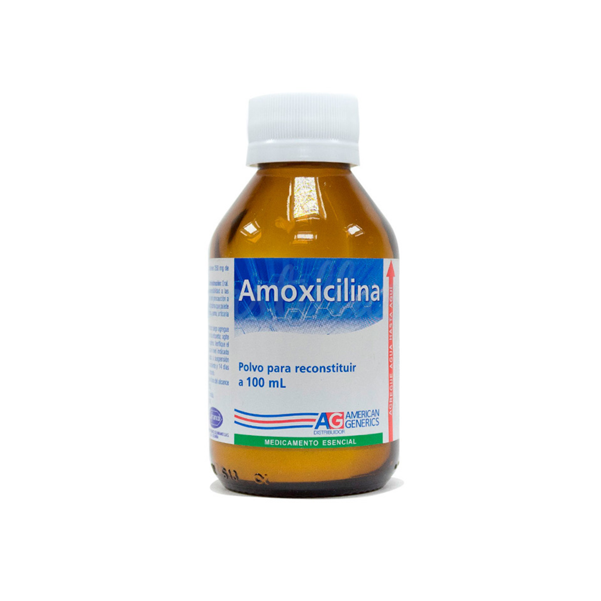 Amoxicilina 250 mg Polvo para suspensión 100 mL