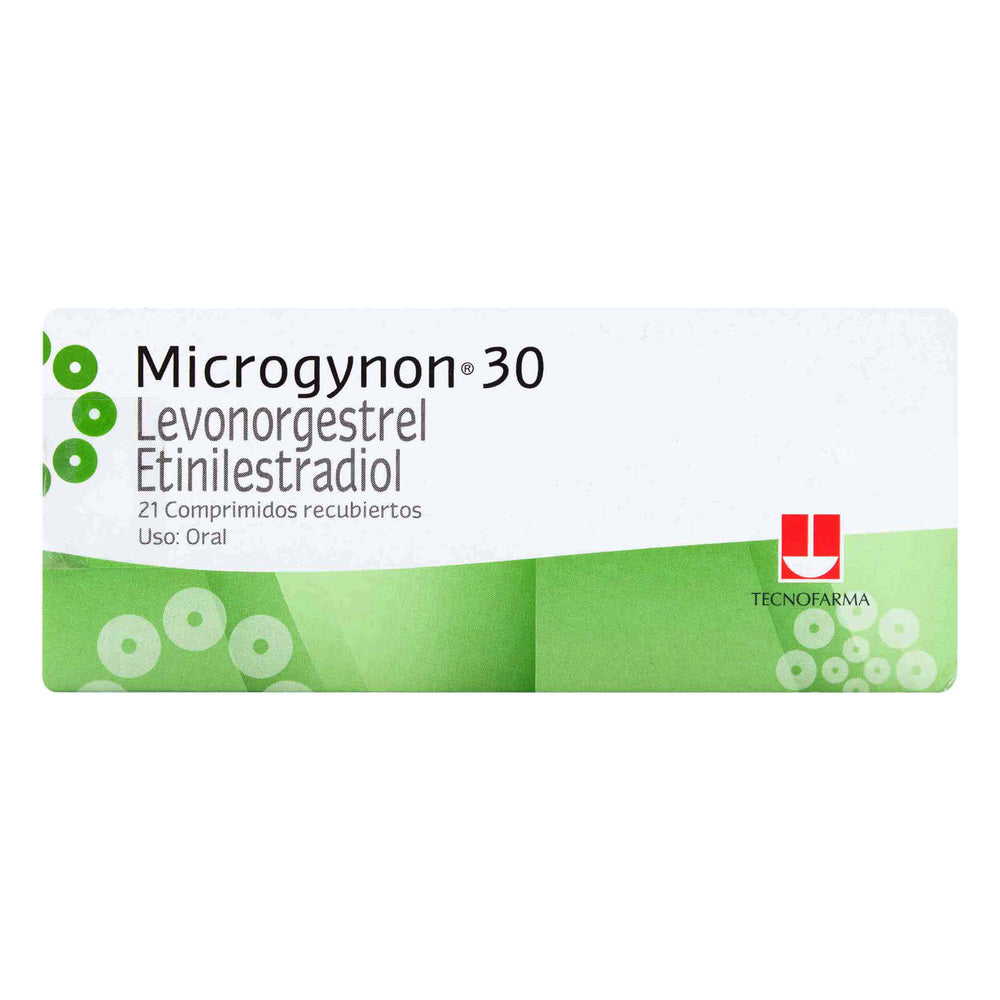 Microgynon 30 x 21 Comprimidos