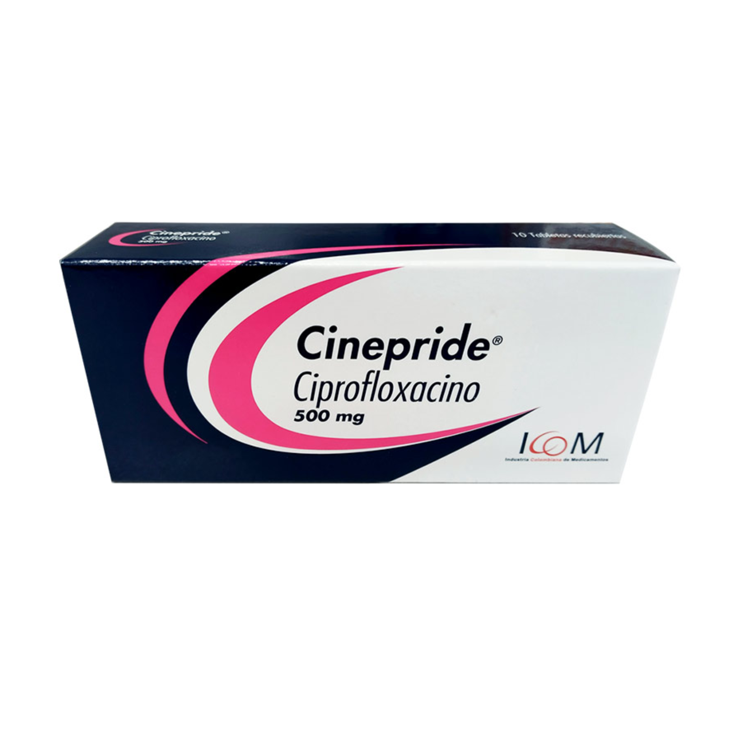 Cinepride 500 mg  x 10 Tabletas Recubiertas
